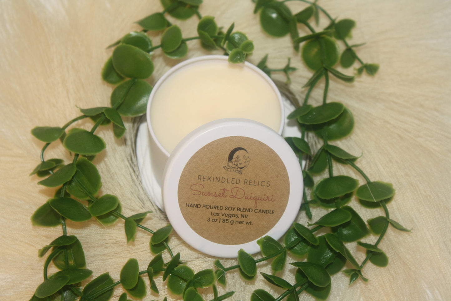 Sunset Daiquiri | 3 oz Petite Relics | White Tin