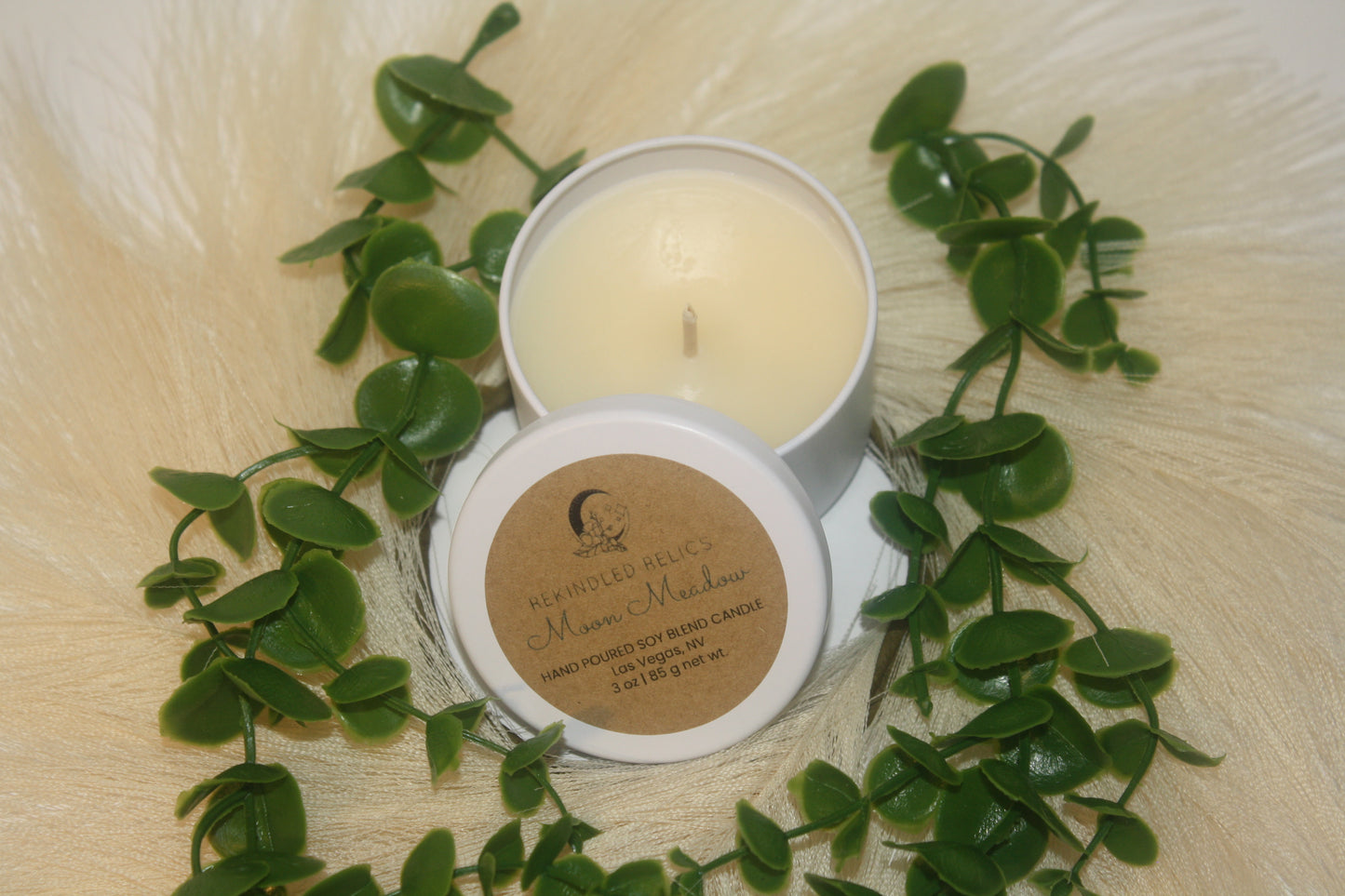 Obsidian | 3 oz Petite Relics | White Tin