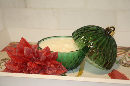 Fraser Fir | 10 oz Green Glass Ornament Relic