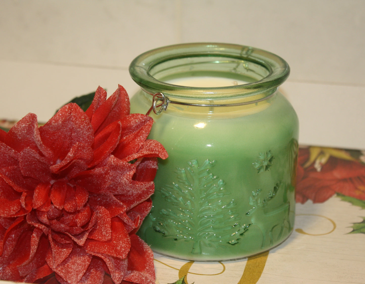 Sage & Cypress | 20 oz Green Glass Jug Relic