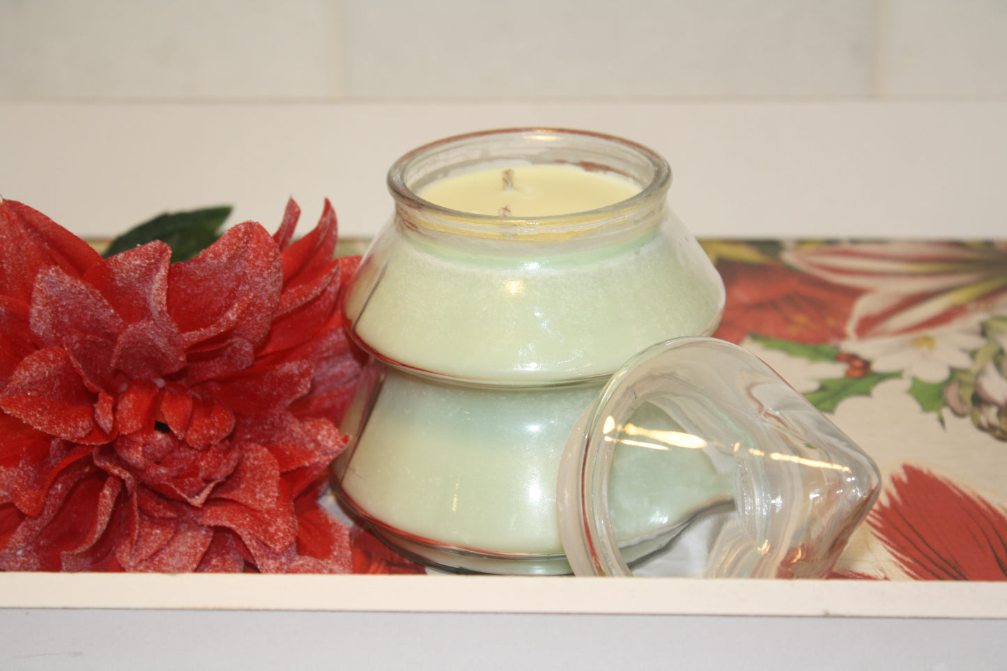 Fraser Fir | 20 oz Clear Green Glass Tree Relic